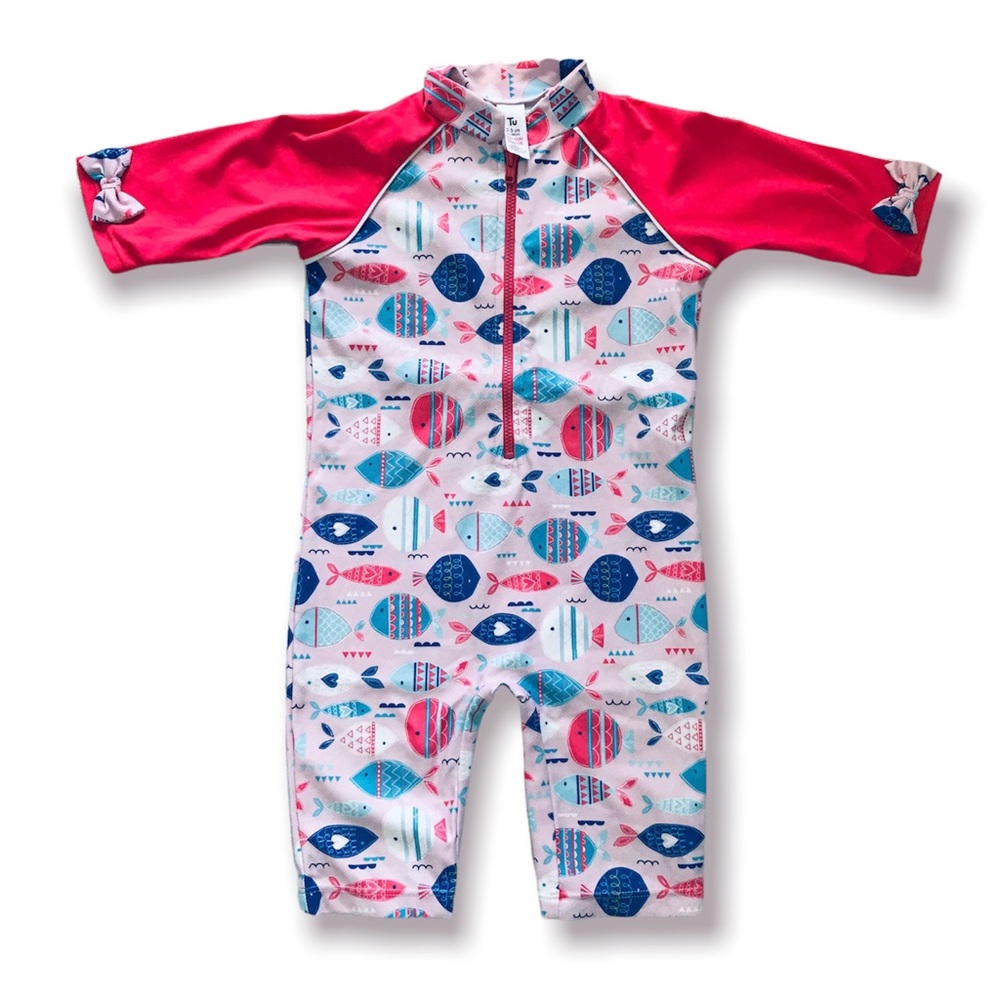 NWOT Tu (UK) Fish Rashguard Size 2-3 Years